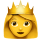 iOS 14 王女の絵文字