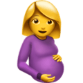 iOS 14 妊婦の絵文字