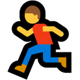 Windows 10 走っている男性の絵文字
