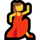 Windows 10 ダンスする女性の絵文字
